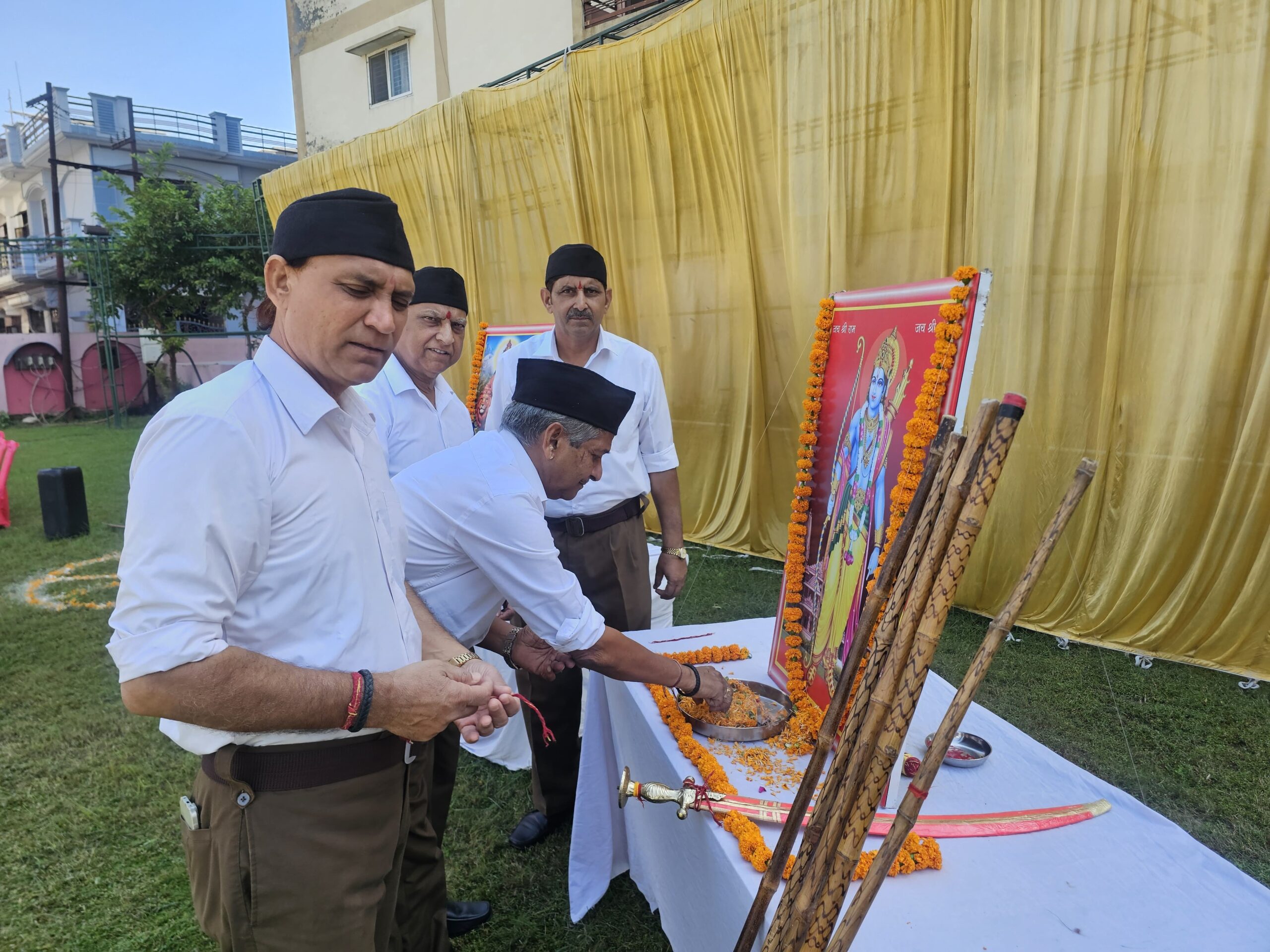 देश की आन,बान, शान की रक्षा के लिए काम करता है संघ ,किसलय क्रांतिकारी